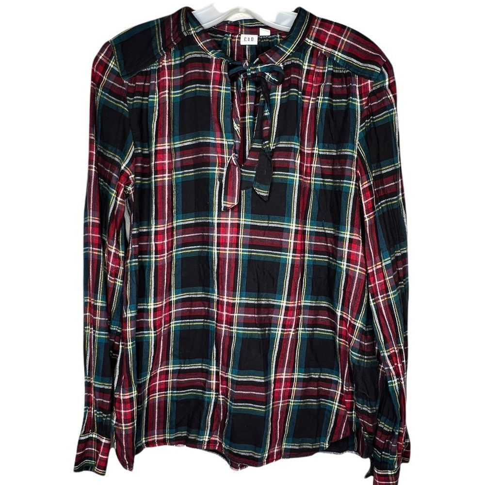 Gap Plaid Blouse